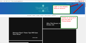 published on Thrive Global must Login or sign-up