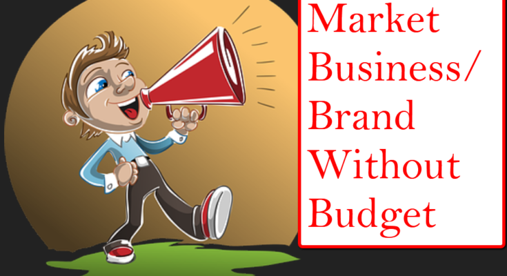 market business without budget